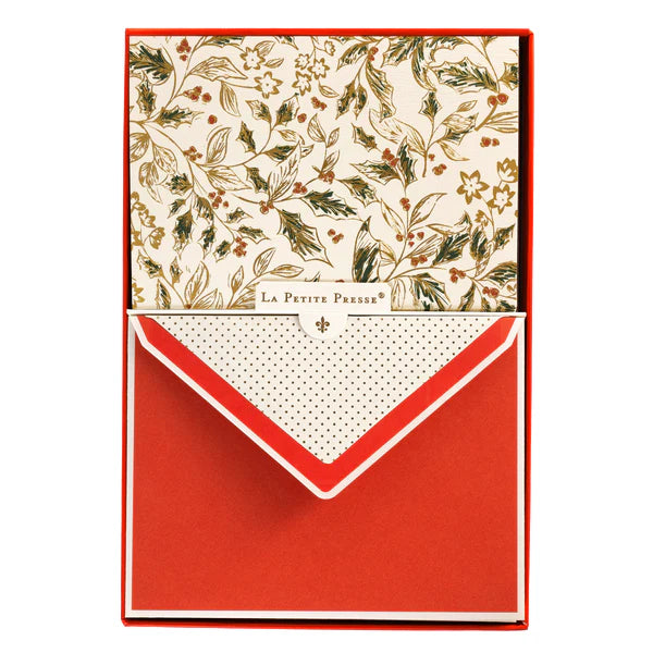 La Petite Noel Toile Holiday Boxed Card 15Ct | Bookazine HK