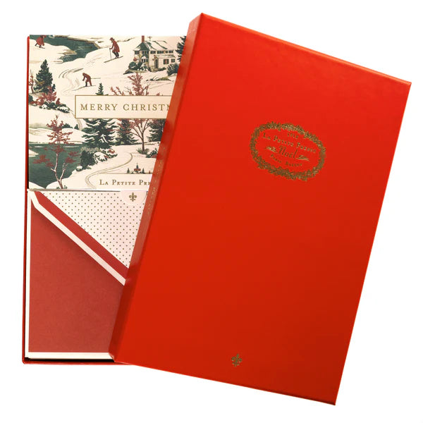 La Petite Noel Scene Holiday Boxed Card 15Ct | Bookazine HK