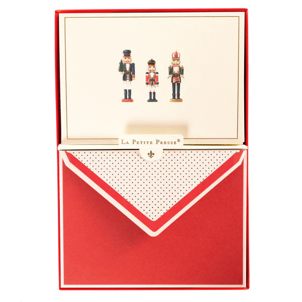 La Petite Noel Nutcrackers Holiday Boxed Card 15Ct | Bookazine HK