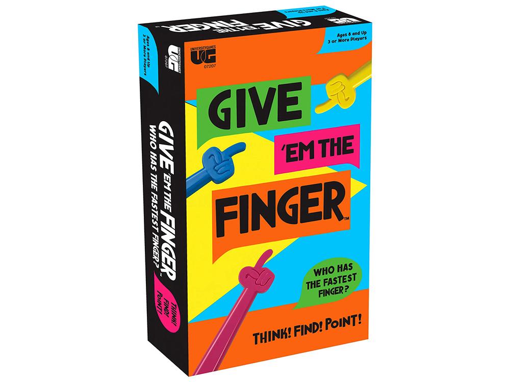Give 'Em The Finger Trivia Game | Bookazine HK