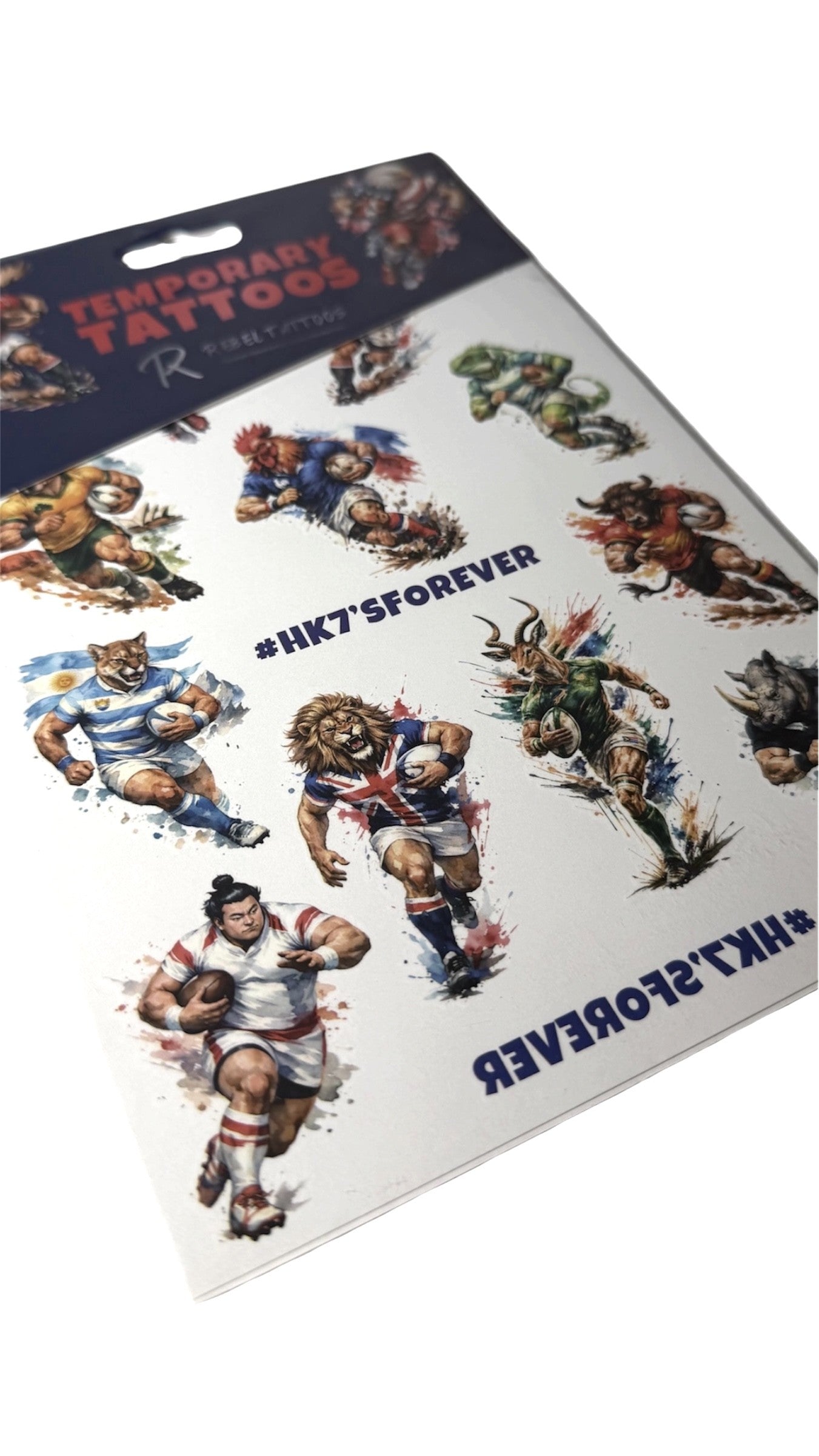 Temporary Tattoo - Rugby | Bookazine HK