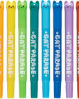 Cat Parade Gel Crayons - Set of 12