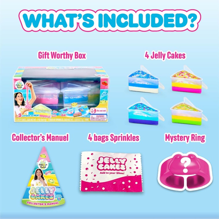JellyCakes Tower Cake 4 Pack Series