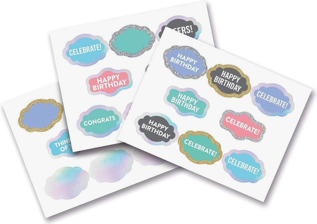 All-Occasion Greeting Card Assortment Silver Glitter | Bookazine HK