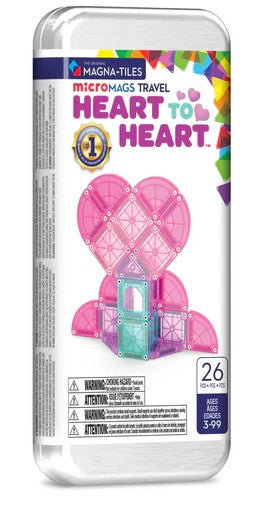 Magna-Tiles Travel Set - Heart To Heart | Bookazine HK