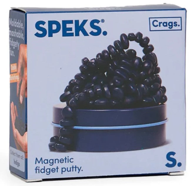 Crags Magnetic Fidget Putty - Indigo | Bookazine HK