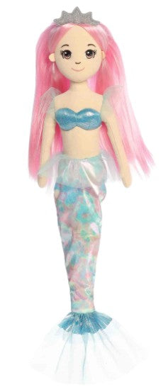 Sea Sparkles Watercolout Skies - Sage Mermaid 18 Inches | Bookazine HK