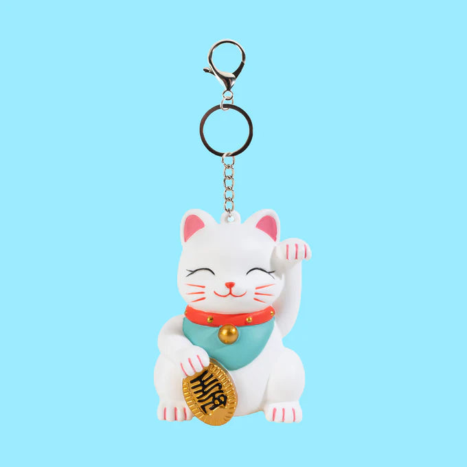 Lucky Cat Light Up Bag Charm | Bookazine HK