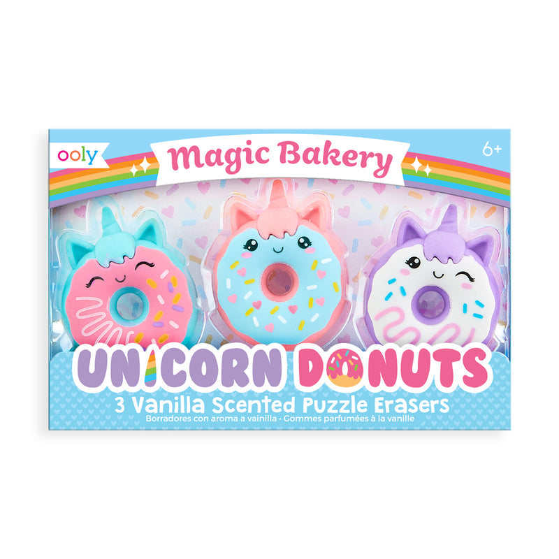 Unicorn Donuts Scented Erasers - Ooly