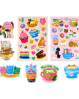 Stickiville Cat Cafe Scented Stickers