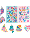 Stickiville Nom Nom Narwhals Scented Stickers