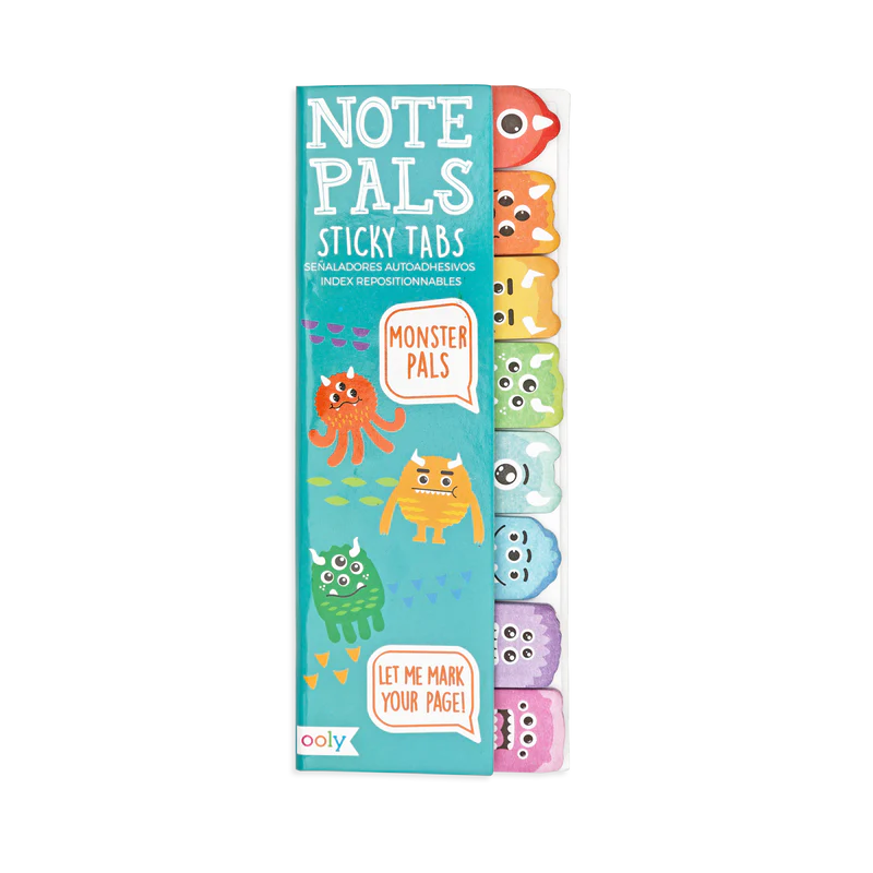 Note Pals Sticky Tabs Monster Pals | Bookazine HK