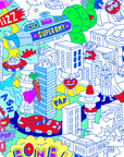 Giant Coloring Poster - Super Hero | Bookazine HK