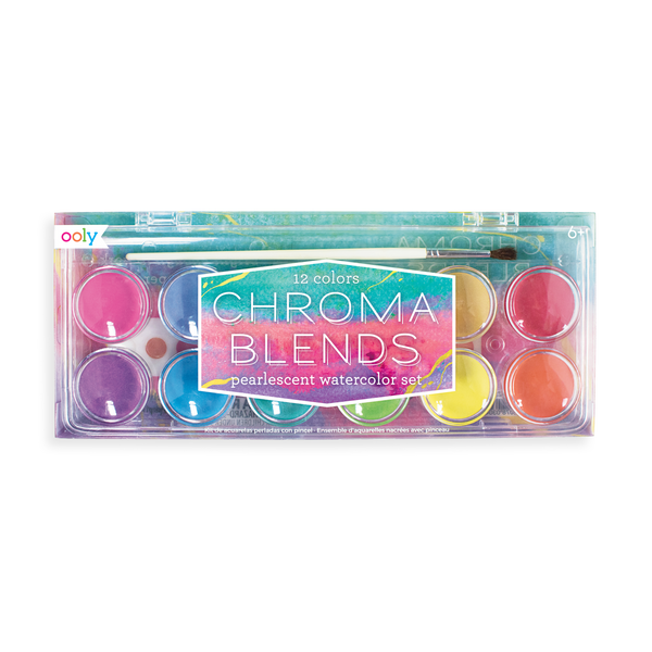Chroma Blends Watercolor Paint Set Pearlescent