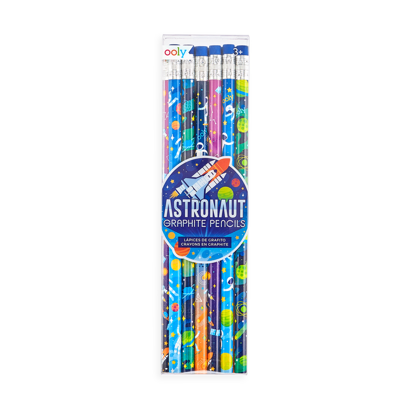 Set of 12 graphite pencils astronaut - ooly