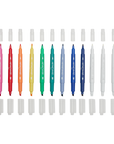 Stamp A Doodle Double Ended Markers Set of 12