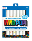 Vivid Pop! Water Based Paint Markers Set of 8