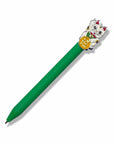 Lucky Cat Enamel Charm Ball Pen