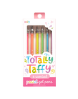 6 colored Totally Taffy Scented Gel Pens - Ooly