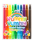 Yummy Yummy Scented Twist Up Crayons Set of 10