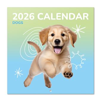 Dogs Wall Calendar 2026 | Bookazine HK