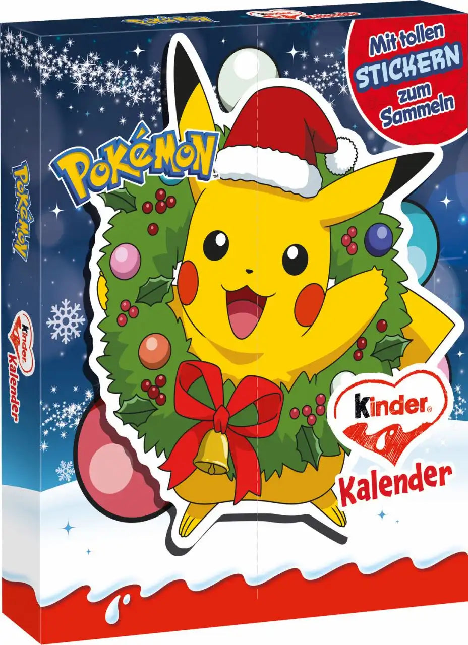 Kinder Pokemon Advent Calendar 198G