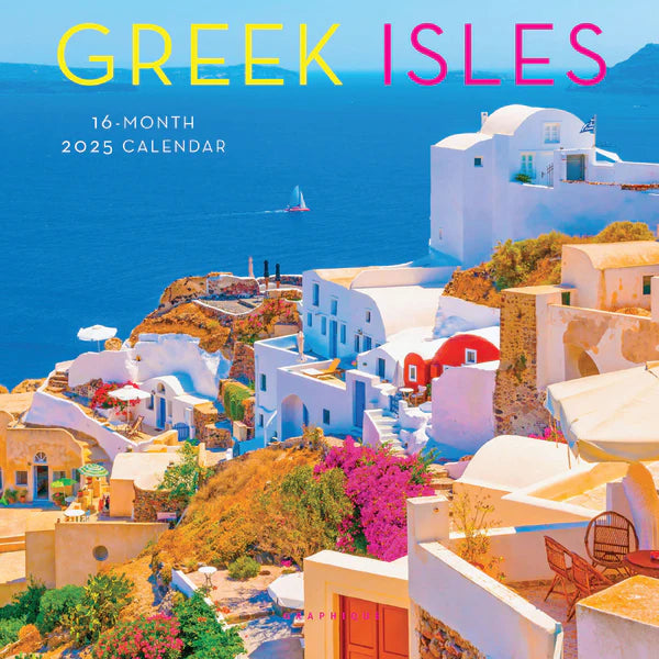 Greek Isles Mini Wall Calendar | Bookazine HK