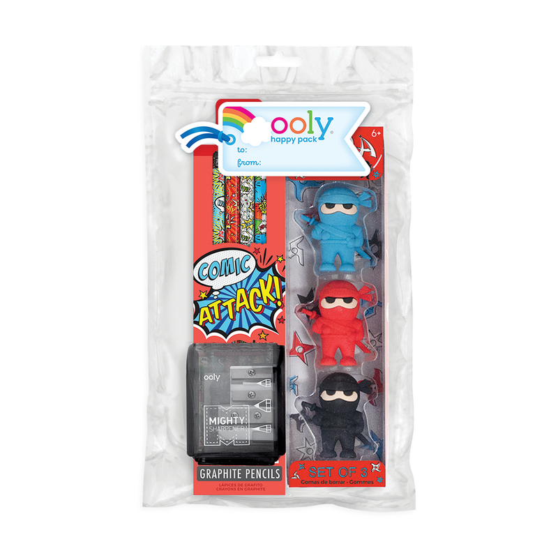 comic attack happy pack- ooly