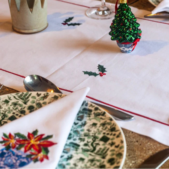 Christmas Chinoiserie Table Runner | Bookazine HK