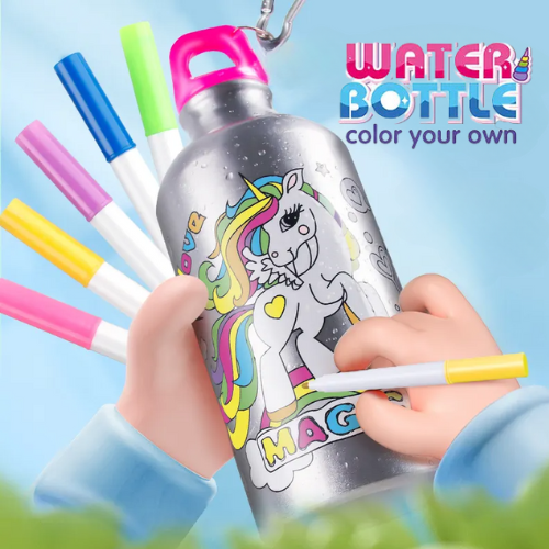 Belachica Water Bottle Color Your Own Set | Bookazine HK