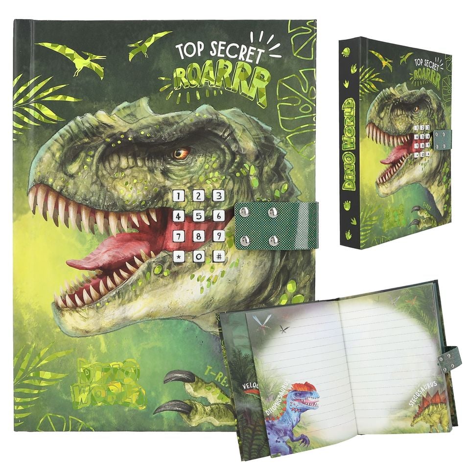 Dino World Diary With Code And  Sound | Bookazine HK