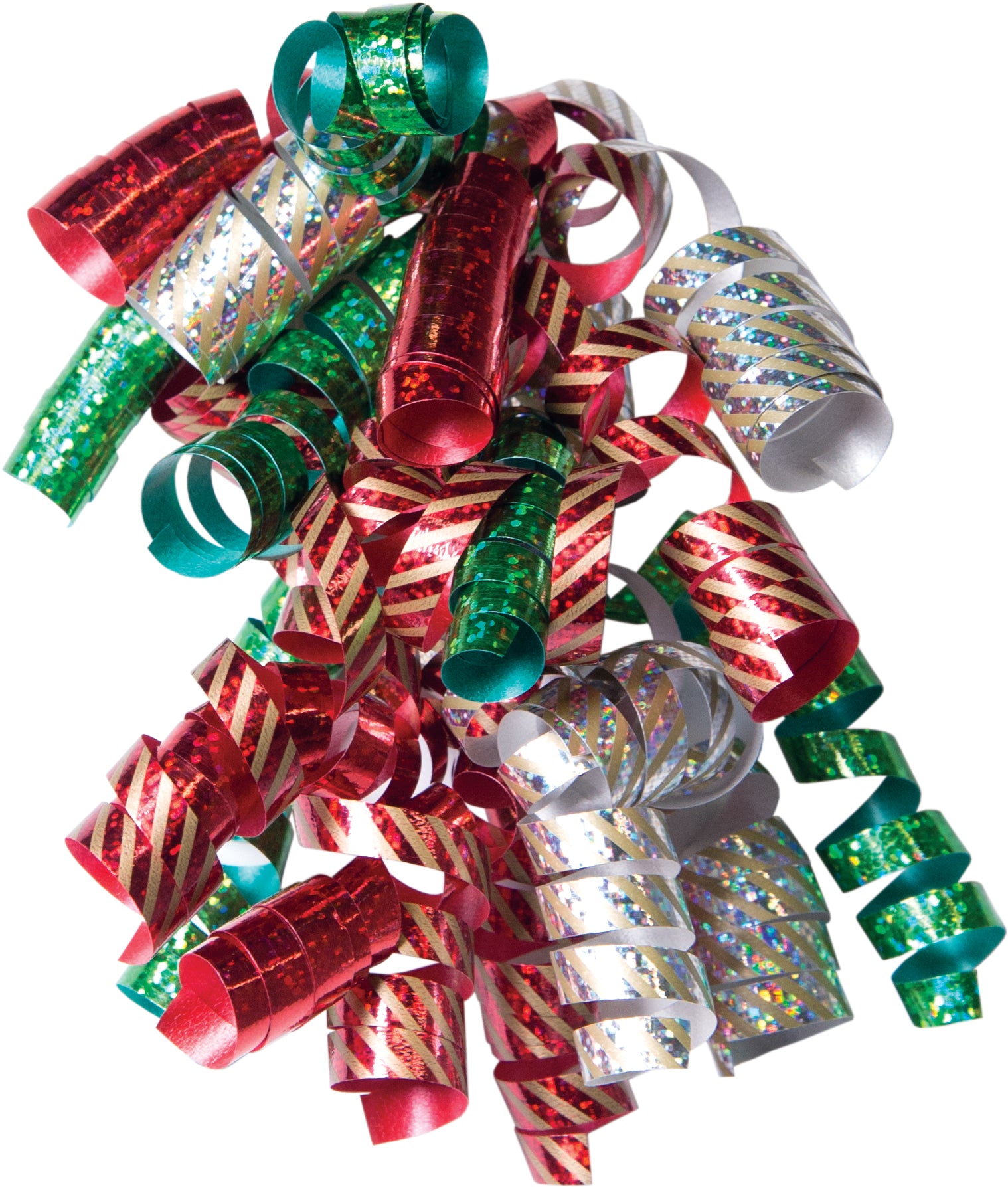 Holographic Holiday Mix Curly Bow | Bookazine HK