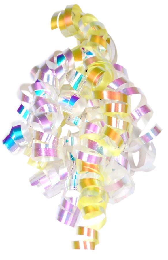 Iridescent Pastel Curly Ribbon  | Bookazine HK