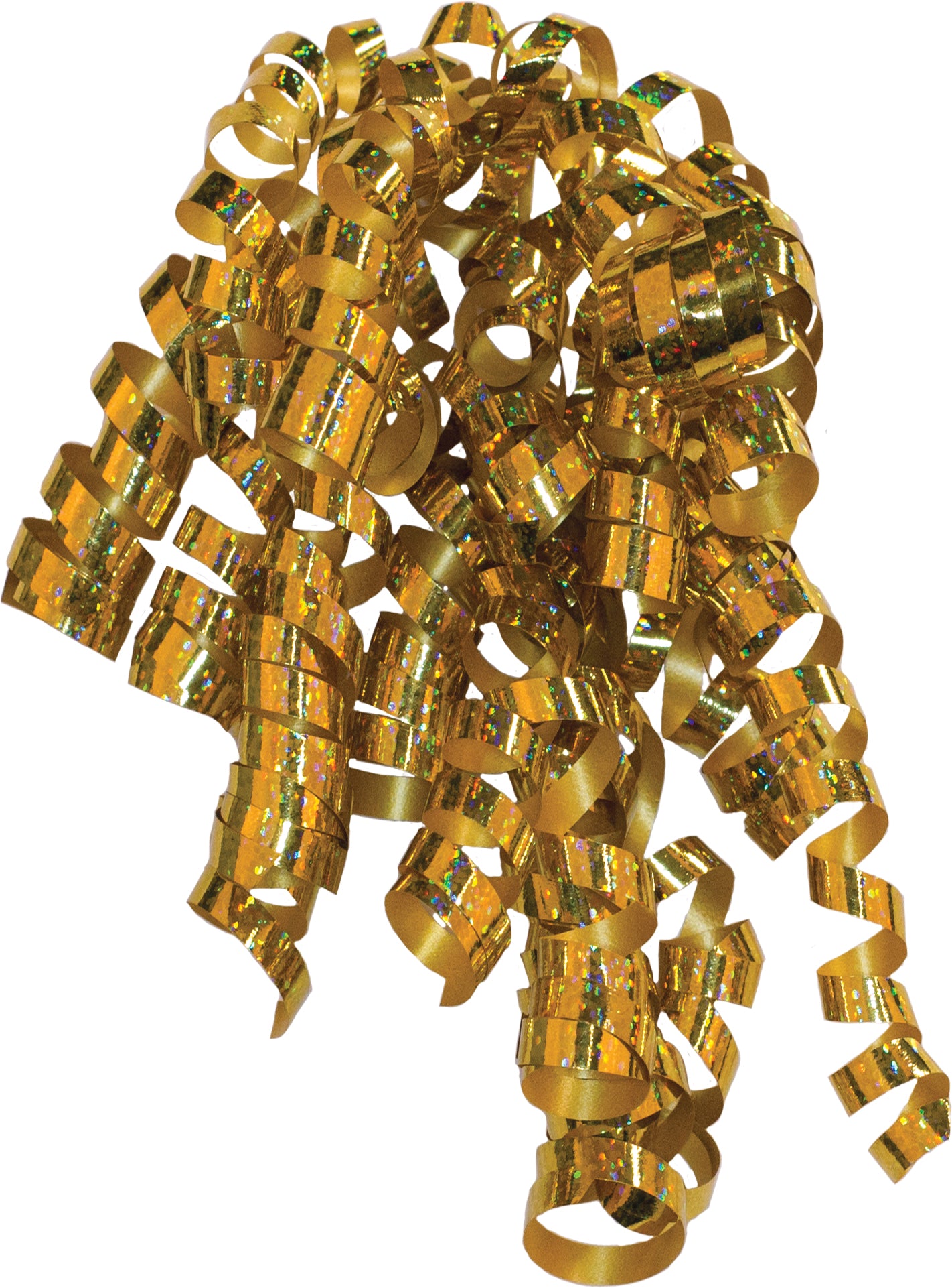 Gold Holo Curly Ribbon | Bookazine HK