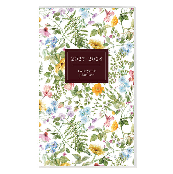 Floral 2-Year Pocket Planner