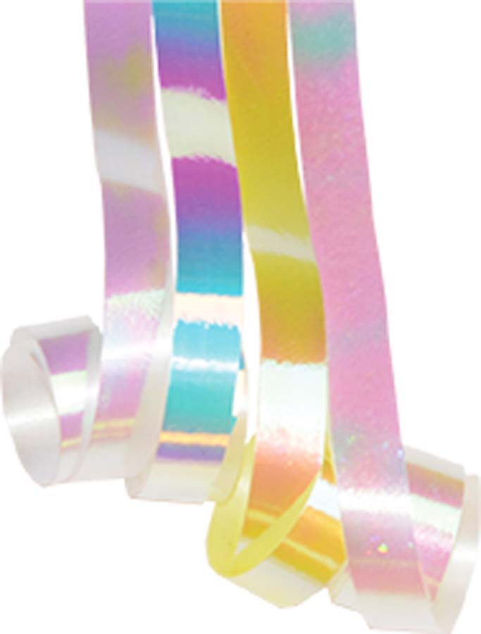 Pastel Pearls Mix Curly Ribbons Assorted Pack Of 4 | Bookazine HK
