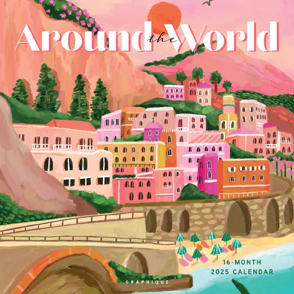 Around The World Wall Calendar | Bookazine HK