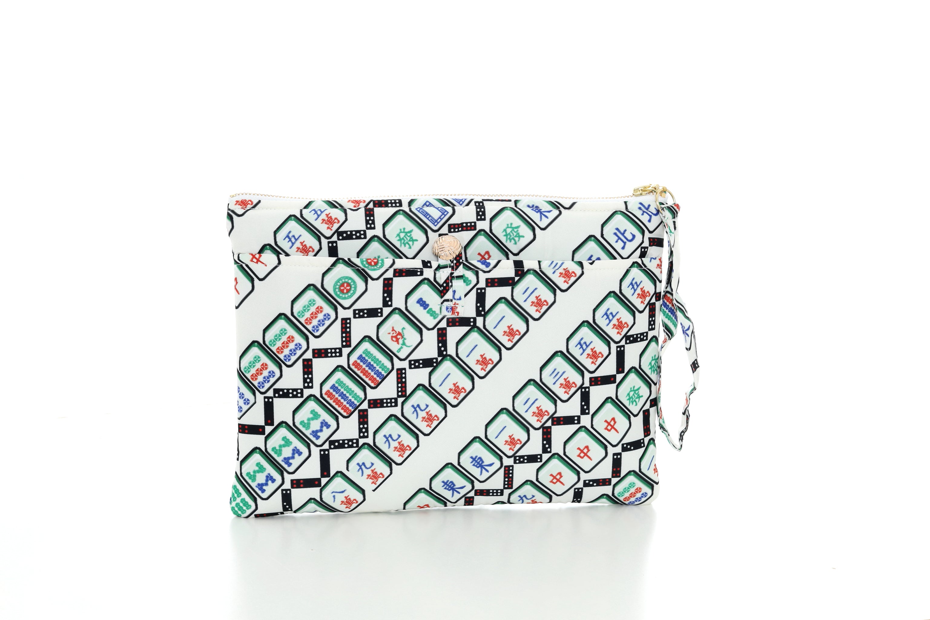 POSEY Mahjong Print Puffy Clutch | Bookazine HK