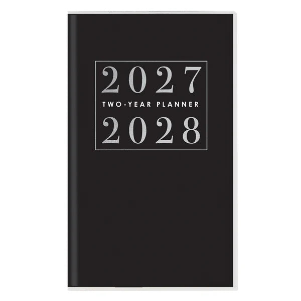 Typographic 2-Year Pocket Planner