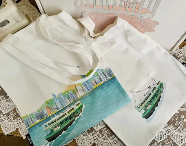 Victoria Harbour View Tote Bag  | Bookazine HK