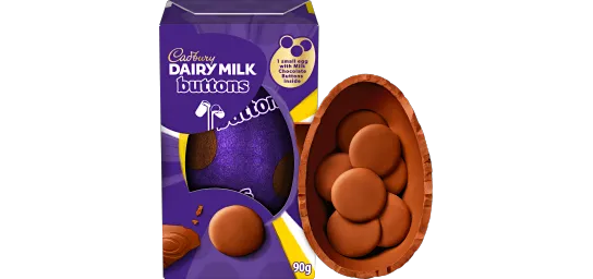 Cadbury Dairy Milk Buttons Egg 90G | Bookazine HK