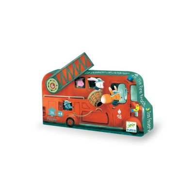 The Fire Truck Mini Puzzle | Bookazine HK