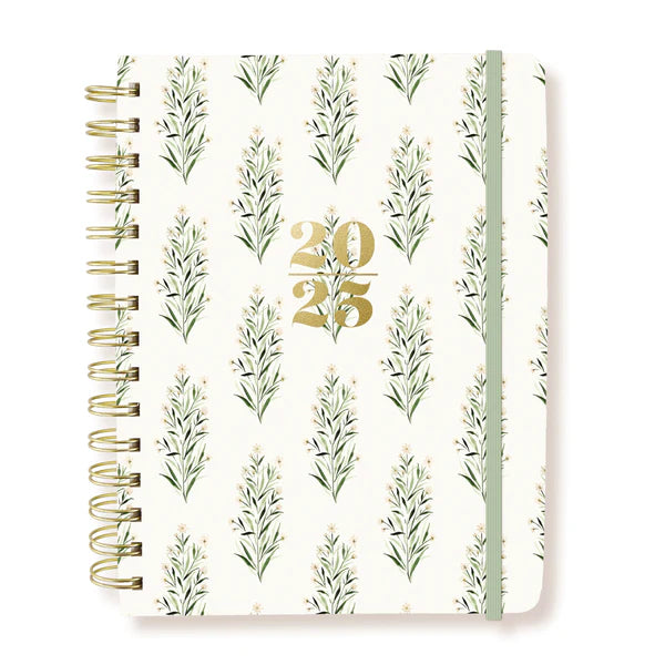 Botanical Hardbound Spiral Planner | Bookazine HK