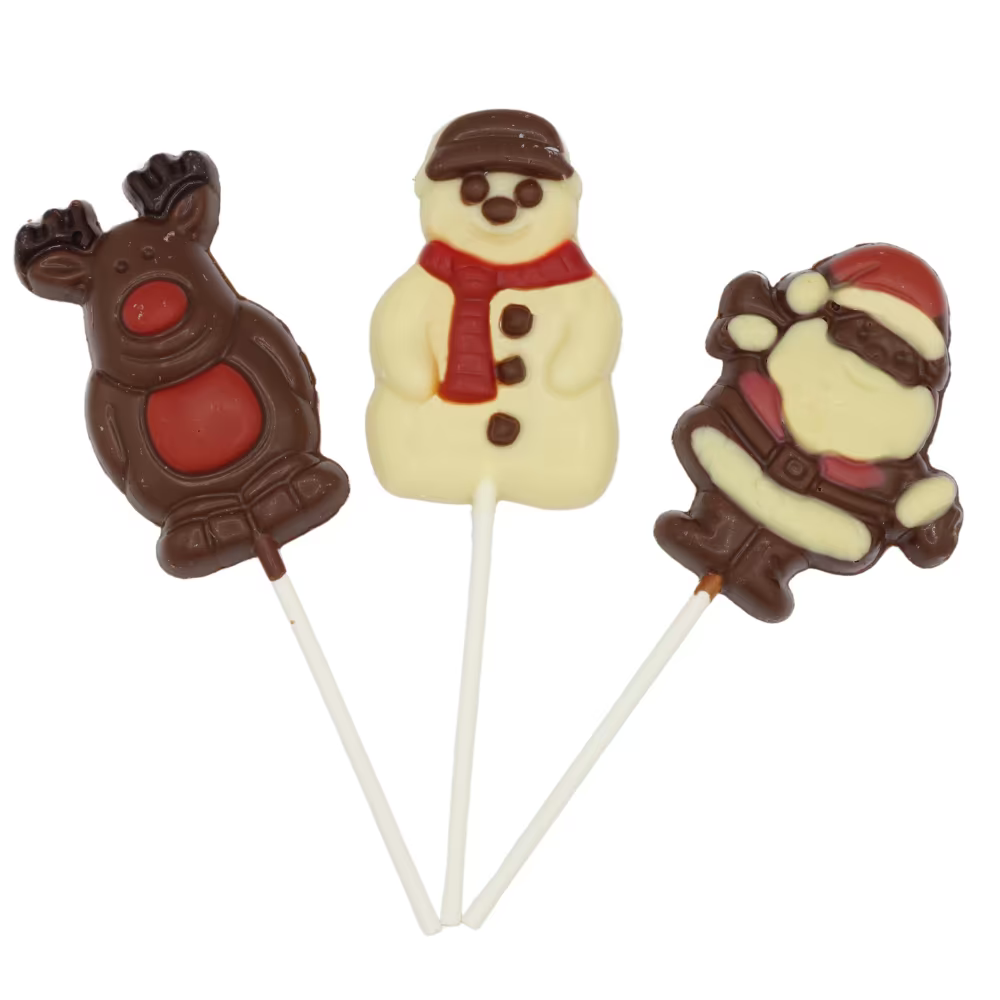 Stockley's Xmas Milk Chocolate Lollipops 28G | Bookazine HK