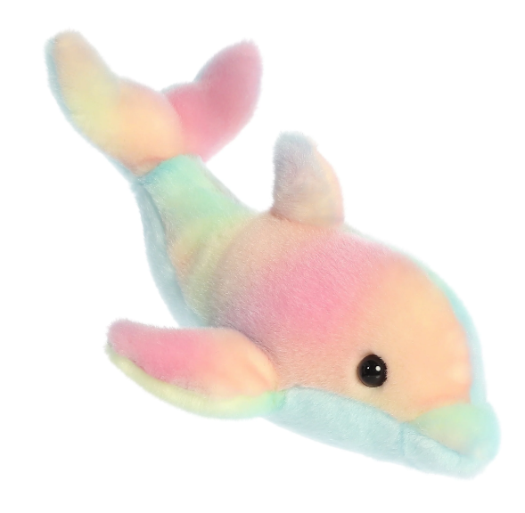 Mini Flopsie - Rainbow Dolphin 8 Inches