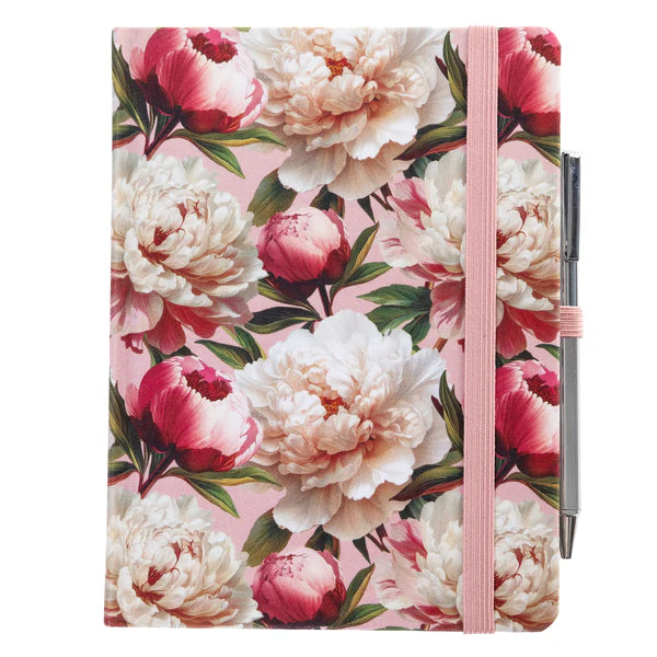 Pivoine Fabric-Bound Journal with Pen | Bookazine HK