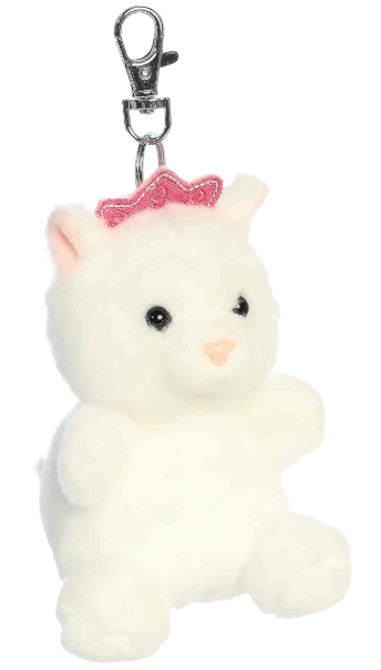 Palm Pals Clip-On - Priscilla Princess Kitty 4 Inches