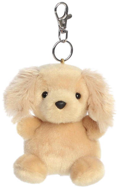Palm Pals Clip-On - Oatmeal Goldendoodle 4 Inches