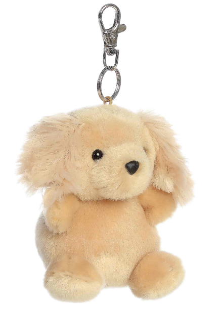 Palm Pals Clip-On - Oatmeal Goldendoodle 4 Inches