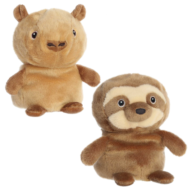 Reversible Eco Pairs - Capybara &amp; Sloth